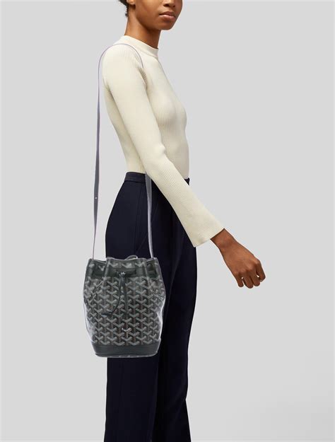 goyard petit flot outfit|goyard bucket bag price.